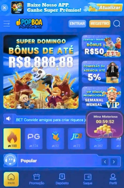 Banner VIP POPBOA